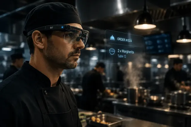 4g-AR-Driven Smart Kitchen Coordination Platform